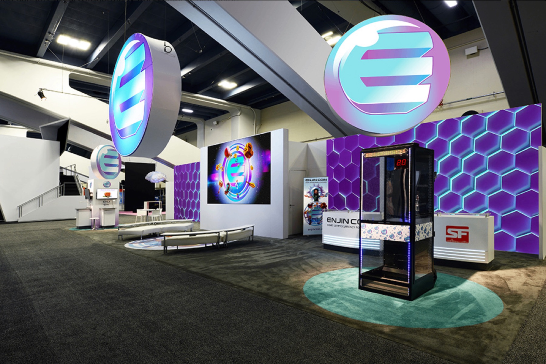 Enjin booth