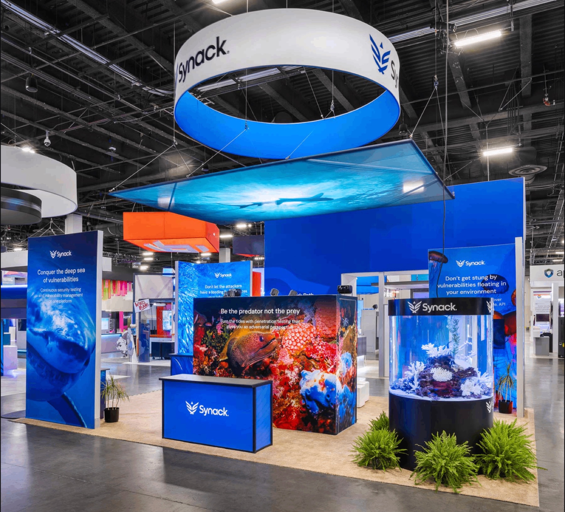 Synack booth