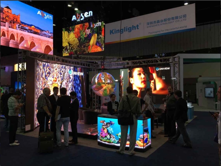 Uniview trade show booth